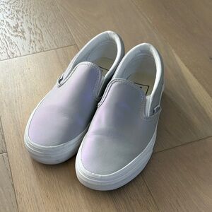 Vans Metallic Slip-On Sneakers